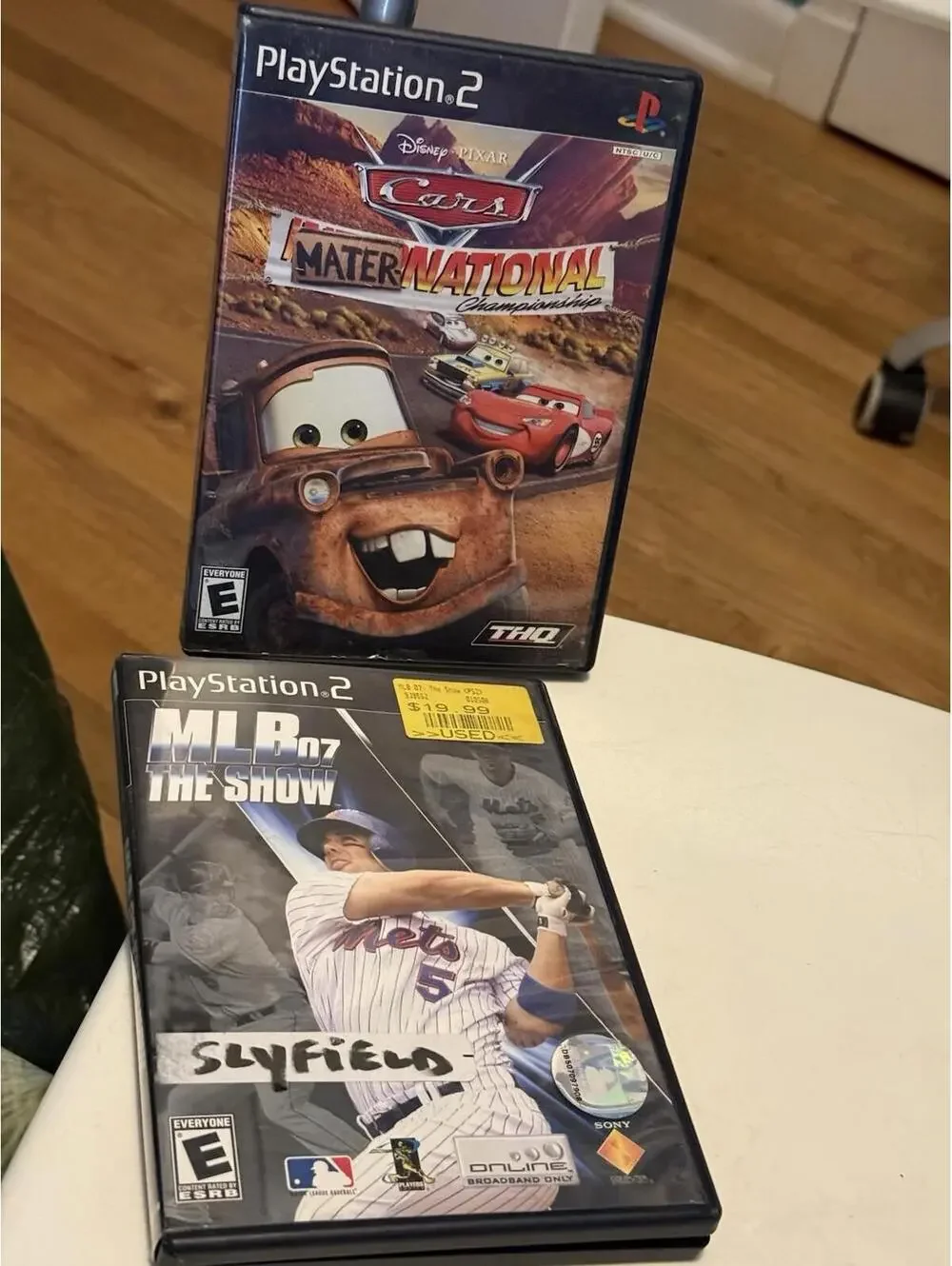 Ps2 Games Lot Of 3, MLB 07,  , Cars , Good Condition, No Manuals